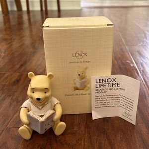 Lennox Pooh’s bedtime story figurine
